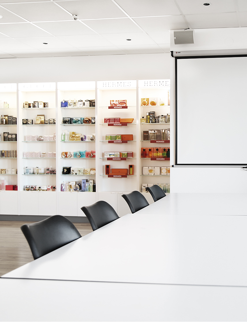 Scandinavian Cosmetics — utbildningsrum