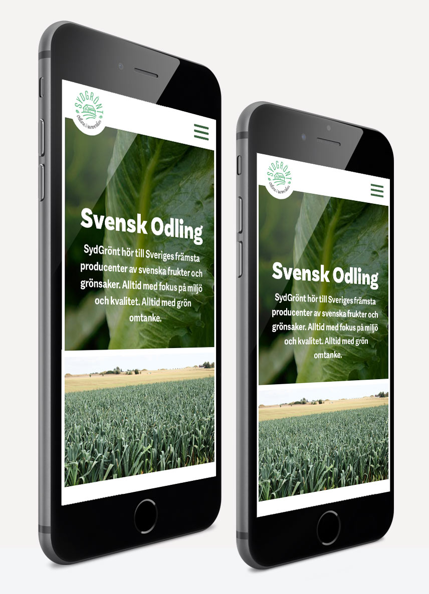 SydGrönt — iPhone svensk odling
