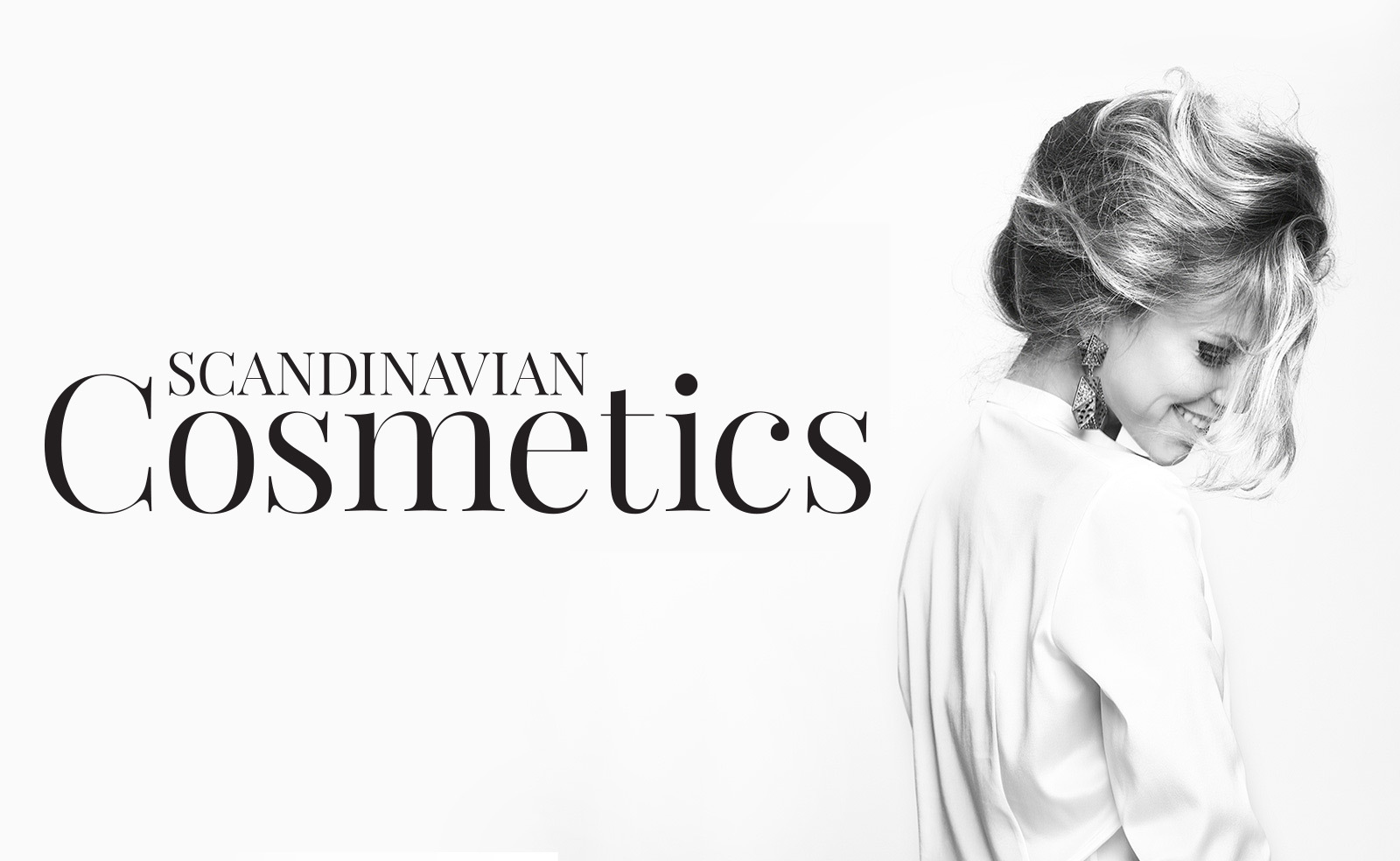 Scandinavian Cosmetics varumärke - Modellbild