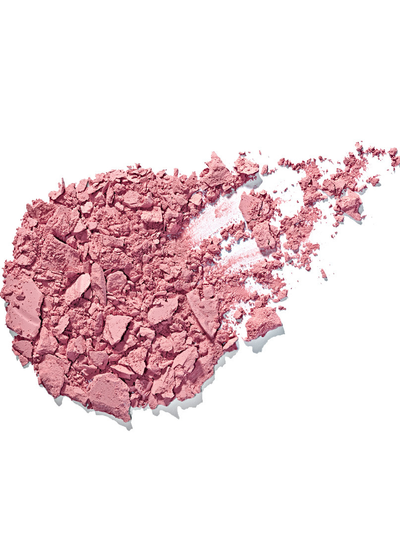 Scandinavian Cosmetics rosa puder mot vit bakgrund