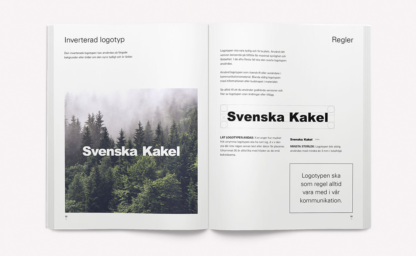 Svenska Kakel - Varumärkesmanual och logotyp